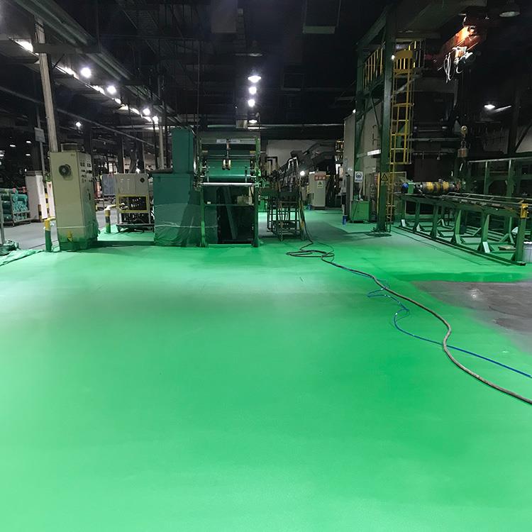 底材使用聚脲噴涂處理方式