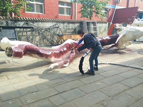 動(dòng)物雕塑聚脲噴涂